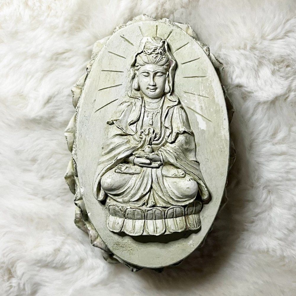 🔮 5/$25 Vintage Ceramic Buddha Decorative Container
